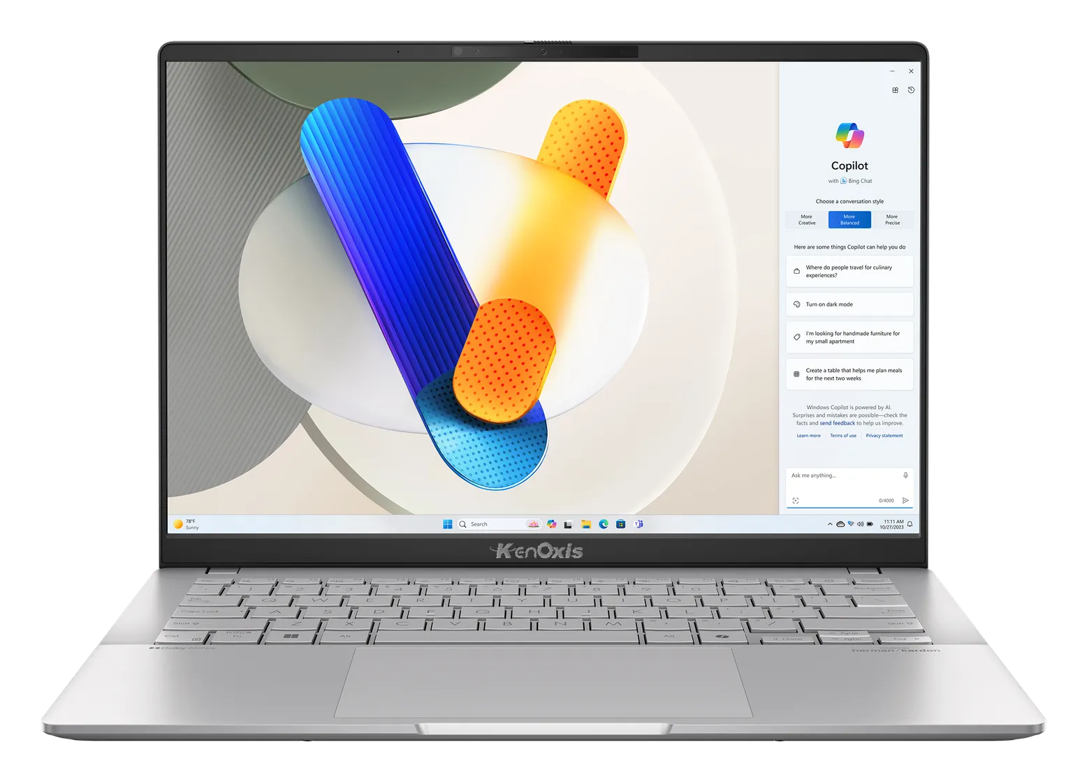 Kenoxis KEN-LM15 business laptop, view 1