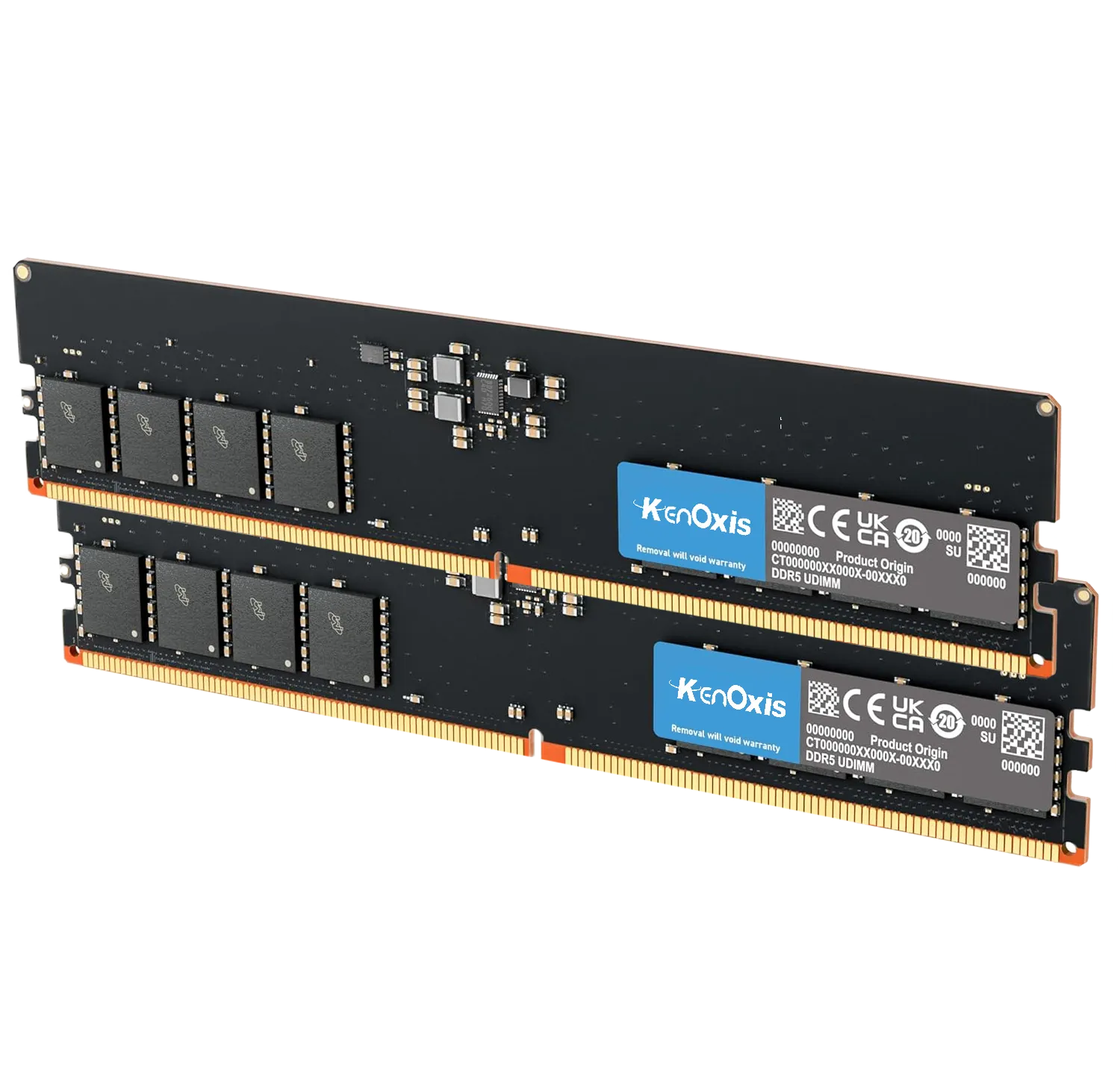 Two Kenoxis DDR5 desktop memory modules
