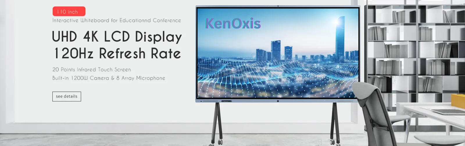 Kenoxis interactive panel banner