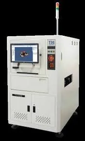 Testing thickness and shape of solder paste